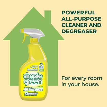 Simple Green All-Purpose Cleaner, 32 Fl Oz (Pack of 3), Lemon, 96 Fl Oz