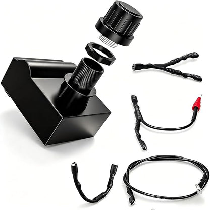 SafBbcue 17060 Grill Igniter Kit Replacement for Broil King, Grill Ignition Button Starter Accessories, Ignition Kit for 1-5 Burners Gas Grill, Outdoor BBQ Party Supplies