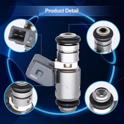 HiSport Racing Fuel Injector IWP162 1PC Compatible with Harley Davidson Replaces 27609-01B, 27609-01, 1022-0113