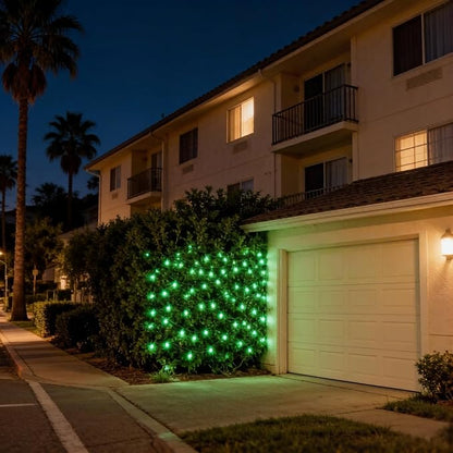 100 LED Green Christmas Lights, UL Certified and Commercial Decorative Lighting String 35 Ft Green Wire, for Indoor Outdoor Christmas Trees, Patio, Trees.