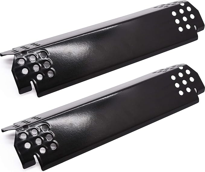 2 PCS Flame Tamers Replacement for Nexgrill 720-0864 720-0864M Gas Grills, Porcelain Steel Heat Shields Heat Plates for Nexgrill 720-0864, Nexgrill Evolution 720-0864M Home Depot Grills