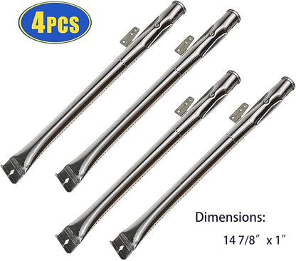 Replacement Parts for Nexgrill 720-0830H, 720-0783E, Ken more 720-0830A, 122.33492410 Grills, 4 Pack Replacement Grill Burner Tubes, Grill Heat Plate Shields and Grill Igniters for BHG 720-0783H Grill
