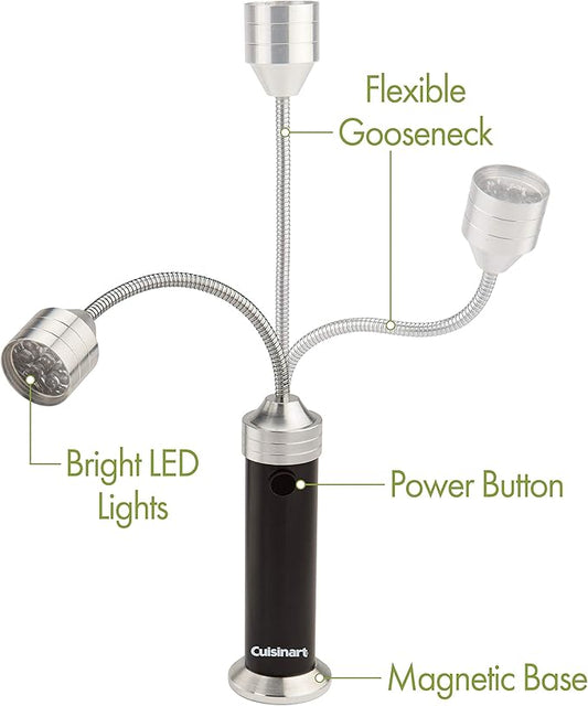 Cuisinart CGL-502 Magnetic LED Mini Grill Lights, 2-Pack