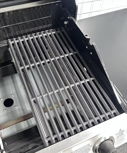 G541-0016-W2 Infrared Grates for Charbroil Grill Replacement Parts Charbroil Tru-Infrared 4-Burner 463255020 463257520 466242716 463242715 463242716 463276016 466242715 G541-0016-W1 17 X 9.5"Cast Iron