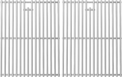 17 Inches Cooking Grates for Home Depot Nexgrill 720-0830H 720-0830D 720-0783E 720-0783C for Nexgrill Replacement Parts 4 Burner Gas Grill Grates Stainless Steel 2 Pack for 5 Burner