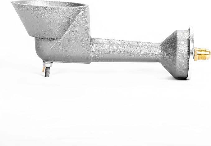 COOKAMP Cast Iron Propane Burner Head with Brass Fitting Orifice (SH10-DIY Burner)