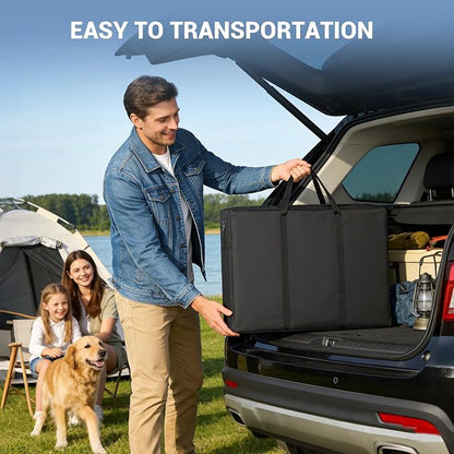 Folding Table Storage Bag 4FT 26x5x25in Waterproof