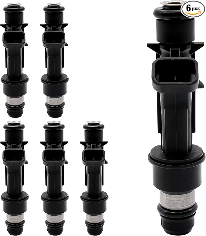 HiSport 25323971 Fuel Injectors Compatible with Buick Chevrolet Delphi Pontiac Malibu Impala Monte Carlo Venture Lumina Century Rendezvous Aztek 2000-2005 3.1L 3.4L 6PCS