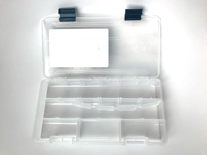 Plano Tackle Boxes,4 pack of 3500 Prolatch Stowaway Tackle Utility Boxes, Fishing Tackle Storage, blue