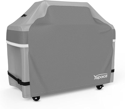 YSPACE Grill Cover Heavy Duty Waterproof 48 Inch, Outdoor 2–3 Burner Gas BBQ Grill Cover, Weather Resistant with Adjustable Straps, Fits Weber, Char-Broil, Brinkmann, Nexgrill