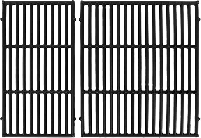 Grill Grates for Weber Genesis II/LX 300 and New 2022 Genesis 300 Series Grills, Genesis II E&S 310 315 320 325 340 335, 18.75" Grill Parts for Weber Genesis 2, Weber 66095 66802,66805, Cast Iron
