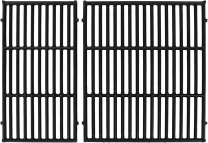 Grill Grates for Weber Genesis II/LX 300 and New 2022 Genesis 300 Series Grills, Genesis II E&S 310 315 320 325 340 335, 18.75" Grill Parts for Weber Genesis 2, Weber 66095 66802,66805, Cast Iron