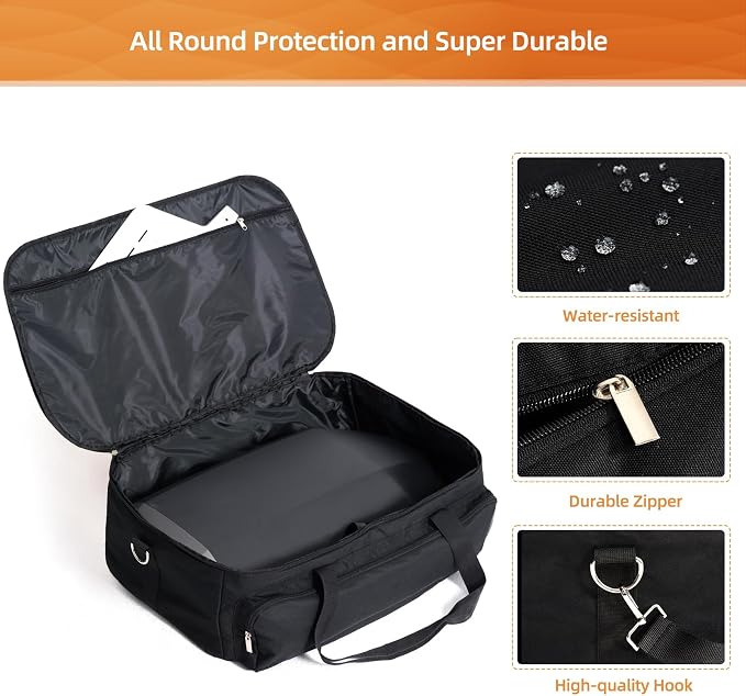 Pizza Oven Carry Bag for Ooni Volt 12 & Volt 2, 6mm Padded, Bag Only