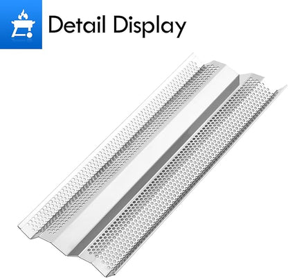 Flame Tamer Grill Replacement Parts for Blaze Gas Grill Parts Traditional 3/4/5 Burner Heat Plates BLZ-4-Cart BLZ-5-Cart Blaze 25 32 40 Inch LP NG Cart Grill Heat BBQ Shields Stainless Steel Heat Tent