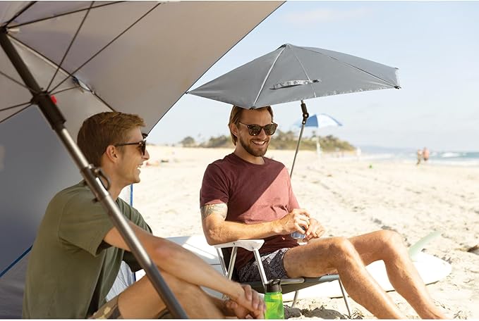 Sport-Brella Versa-Brella SPF 50+ Protection Adjustable Umbrella with Universal Clamp