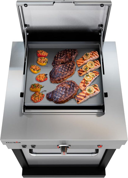 Charbroil Medallion Series Modular Outdoor Kitchen Gas Griddle, Stainless Steel - 463246318