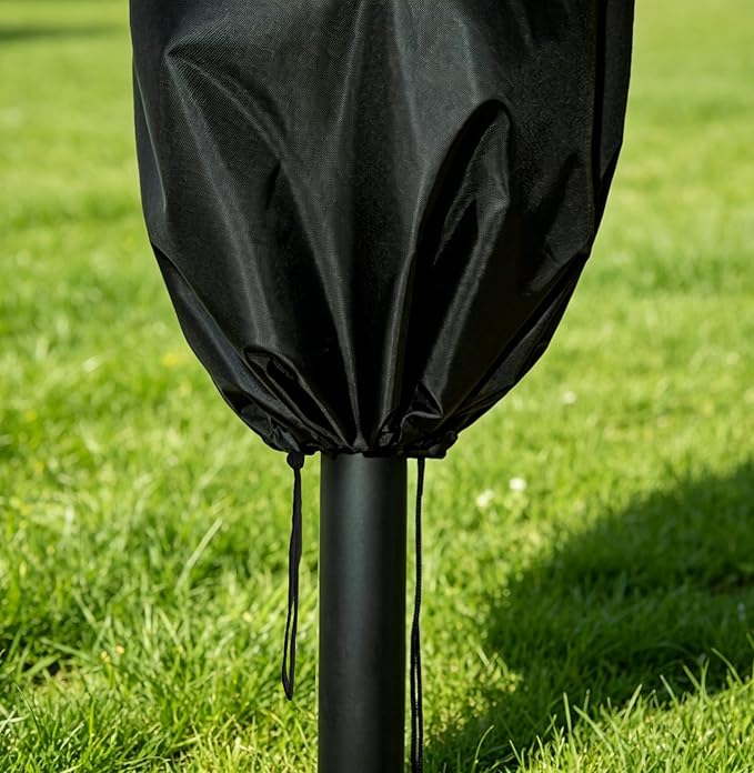 Umbrella Cover for 6ft to 9ft Patio Umbrellas, Waterproof and Durable Market Umbrella Cover with Zipper and Rod
