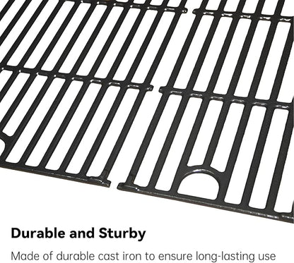 Hongso 17" Grill Grates Replacement Parts for Charbroil Performance 4 Burner 463365021, 463366022, 463351021, 463365522, 463350521 Models, Original P/N G426-0005-W1 G426-0004-W1
