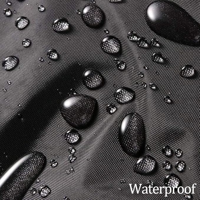 Outdoor Bar Height Dining Set Cover Heavy Duty Waterproof Patio Dining Table Cover for Rectangular 6 - Person 76'' Long Bar Height Set High Top