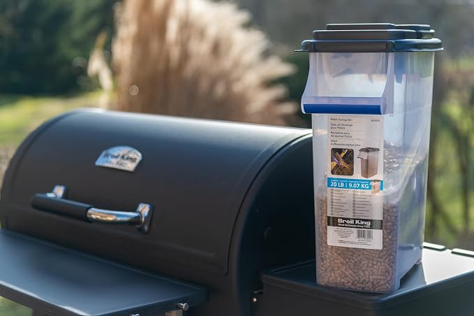 Broil King 66900 Pellet Storage Bin, Black