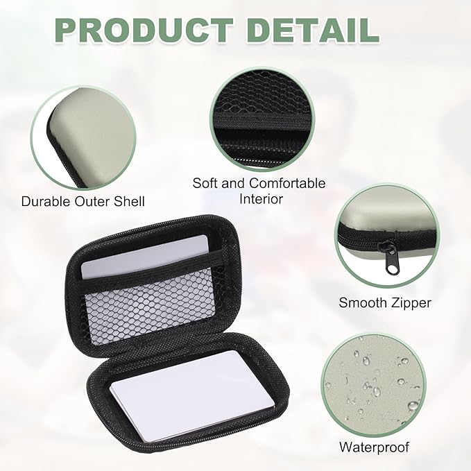 2Pcs Card Game Case, Soft Cloth Playing Waterproof Card Storage Travel Game Case Compatible for Outdoor Gaming Camping, Silver
