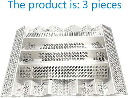 S461 Stainless Steel Heat Plate Replacement Parts for AOG, American Outdoor 24NB 24NG 24NP 24PC 36PC DCP480CSP Gas Grill（16GA -3pack 15-7/16" x 10 5/8"