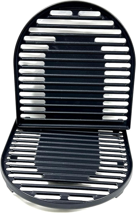 DC126 Cast Iron Grill Cooking Grates for Coleman Roadtrip Swaptop Grills LX LXE LXX, Non-Stick Grids Grates, 2 Pack