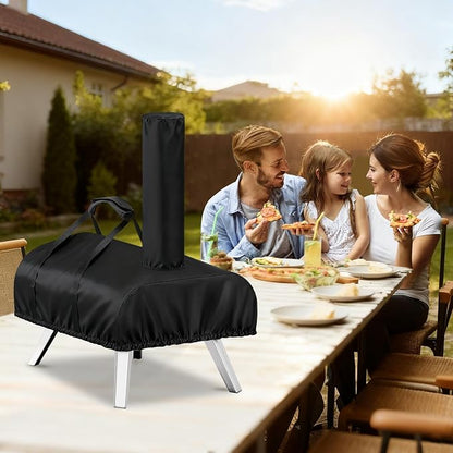 Pizza Oven Cover for Ooni Karu 12,Outdoor Pizza Oven Cover | Portable Cover for Ooni Karu 12 Pizza Oven,Waterproof,UV-Resistant,Windproof,Outdoor,Pizza Oven Accessories,Easy to Carry