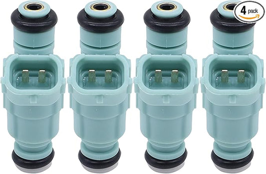 HiSport Fuel Injectors 4PCS Replacement for Hyundai Kia Elantra Soul Spectra 2.0L L4 2008-2012 Replace 35310-23800