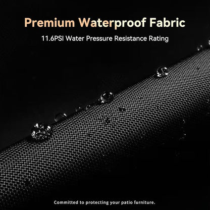 Waterproof Full-Length All Weather Grill Cover Accessory for Traeger Woodridge Pro and Woodridge Elite Pellet Grills,Tear & Fade Resistant Windproof Grill Cover with Buckle,Drawstring,Black