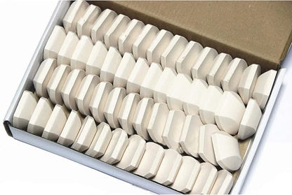Hongso Ceramic Briquettes for Turbo Classic Elite and Nexgrill Models, 720-0057 720-0057-3B 720-0057-4B CG3CKW CG3CKWN Classic CG3TCBRN, 54-Piece Barbecue briquettes Gas Grill Stone 1.875 x 1.875 inch