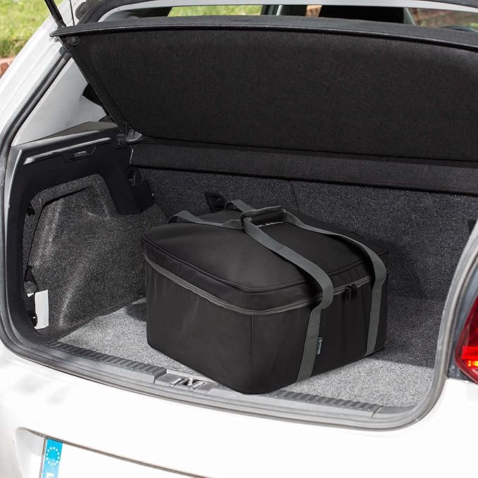 Carrying Bag for Cuisinart CGG-180T Grill, Portable Outdoor Gourmet Grill Storage Bag (Black)