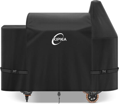 600D Pellet Grill Cover for Pit Boss Sportsman 1100 & 1600, and Mahogany 1000 Series, Waterproof BBQ Smoker Cover, UV Resistant, No Tear, No Fading