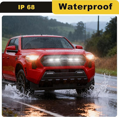 Upgrade OEM Front Grille Lights for 2024 2025 Toyota Tacoma SR SR5 | 5000k white,Led Grill Light assembly accessories 2026