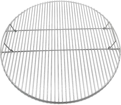 30" Heavy Round Stainless Steel Cooking Grates for Fire Pit Grill, Patio Outdoor Cooking Camping Grill