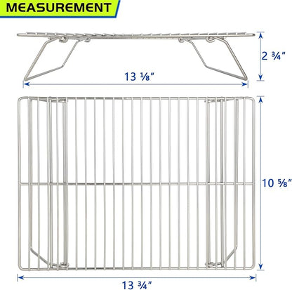 Smoking Rack for Pit Boss 150 Grill Beef Jerky Second Rack Portable Pellet Smoker Grates for Traeger Ranger Scout Portable Tabletop Replacement Parts Pitboss PB150PPG PB150PPS Accessories
