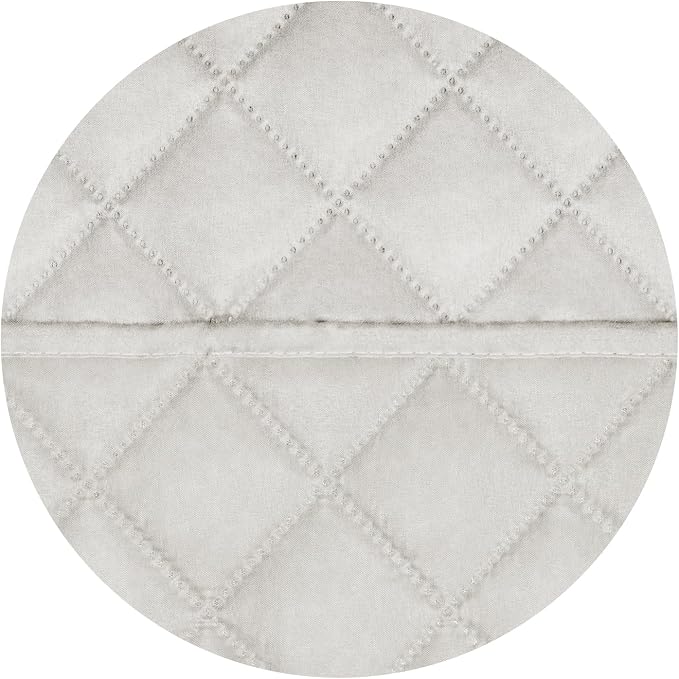 PureFit Reversible Quilted Couch Covers for Dogs Loveseat Sofa Cover 54" | Ivory/Ivory, Water Resistant Couch Protector, Washable Pet Couch Cover with Non Slip and Elastic Straps For Kids