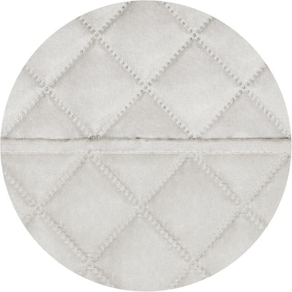 PureFit Reversible Quilted Couch Covers for Dogs Loveseat Sofa Cover 54" | Ivory/Ivory, Water Resistant Couch Protector, Washable Pet Couch Cover with Non Slip and Elastic Straps For Kids