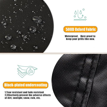 Smoker Cover Fit for East Oak 30" Electric Smoker | Heavy Duty Waterproof Outdoor Grill Smoker Covers-18"D x 16"W x 32"H