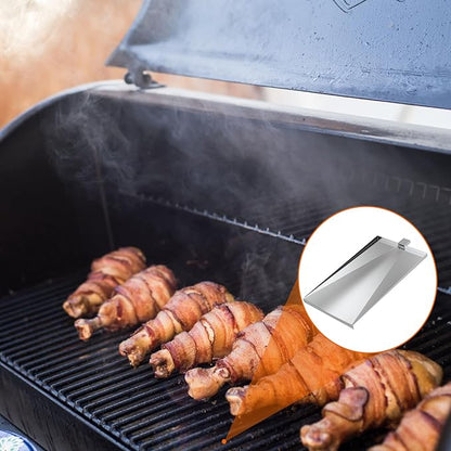 DELSbbq SUB025 Drip Tray for Traeger Grill, Bronson 20 BBQ055 Junior Elite 20 Tailgater 20 Drip Pan Replacement Parts Kit for Traeger Grease Tray TFB29PLB TFB29LZB TFB29LZA