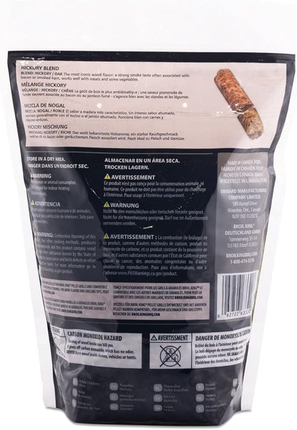 Broil King 63320 Hickory Pellets, 3-lb