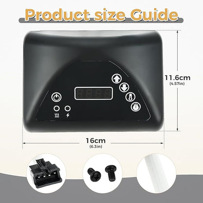 9907160014 Digital Control Panel Replacement for Masterbuilt MB20071317, 20071117, 21071218, 20071217, 20072318 Electric Digital Smoker