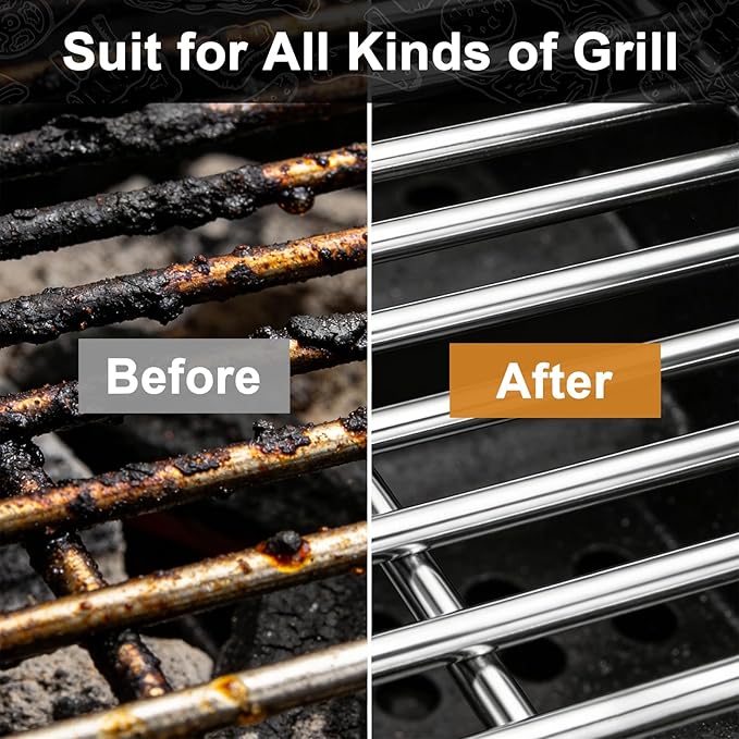 Grill Brush Outdoor Grill - Safe Barbecue Brush Cleaning Brush