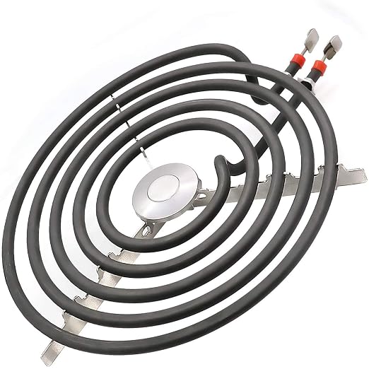 【Upgraded】 8" WB30T10074 Electric Stove Burner for GE Hotpoint Stove Oven Coil Surface Heating Element Replace CH30T10074 S30T10074 PS243922 AP3186376 JBS07C2WW RBS330DRWW JB258RM2SS by Beaquicy