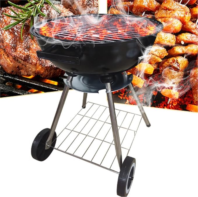 Barbecue Grill Outdoor BBQ Grill Barbecue Grill Portable Charcoal Grill Household Barbecue Grill Portable Simple Barbecue Tools for Outdoor Backyard, Patio