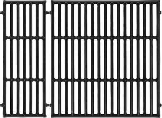 17.5" Grill Grates for Weber Spirit 300/400 & GS4 Spirit II 300 Series, Spirit E/S-310 E/S-320 E/S-330 E425 E435, Genesis Silver/Gold B & C, Spirit 700,Cast Iron Grill Parts for Weber Spirit 7638 7639