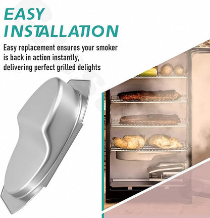 Small Water Bowl for Masterbuilt 30-inch Digital Electric Vertical BBQ Smoker, Replace 9007170040 Water Bowl Models 20071117 20071218 20074517 MB20070421 MB20077018