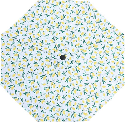 MASTERCANOPY Patio Umbrella 9 ft Replacement Canopy for 8 Ribs-Yellow Lemon Canopy Only