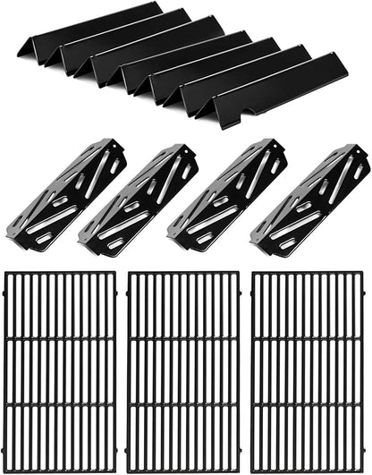 Genesis II E-410 Grill Replacement Parts for Weber Genesis II E410 E-435 S-435 Grill Parts GS4 LX E-440 LX E-410 Grates SPX-435 66097 66033 Flavorizer Bars 66041 Heat Deflector 66089 Cooking Grids