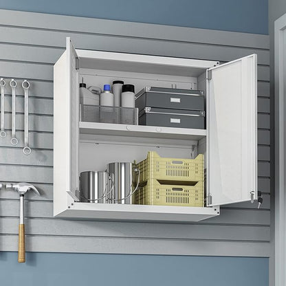 Manhattan Comfort Fortress Storage Units, White